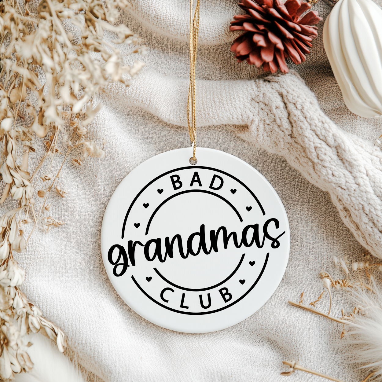 Bad Grandma’s Club Badge SVG PNG JPG