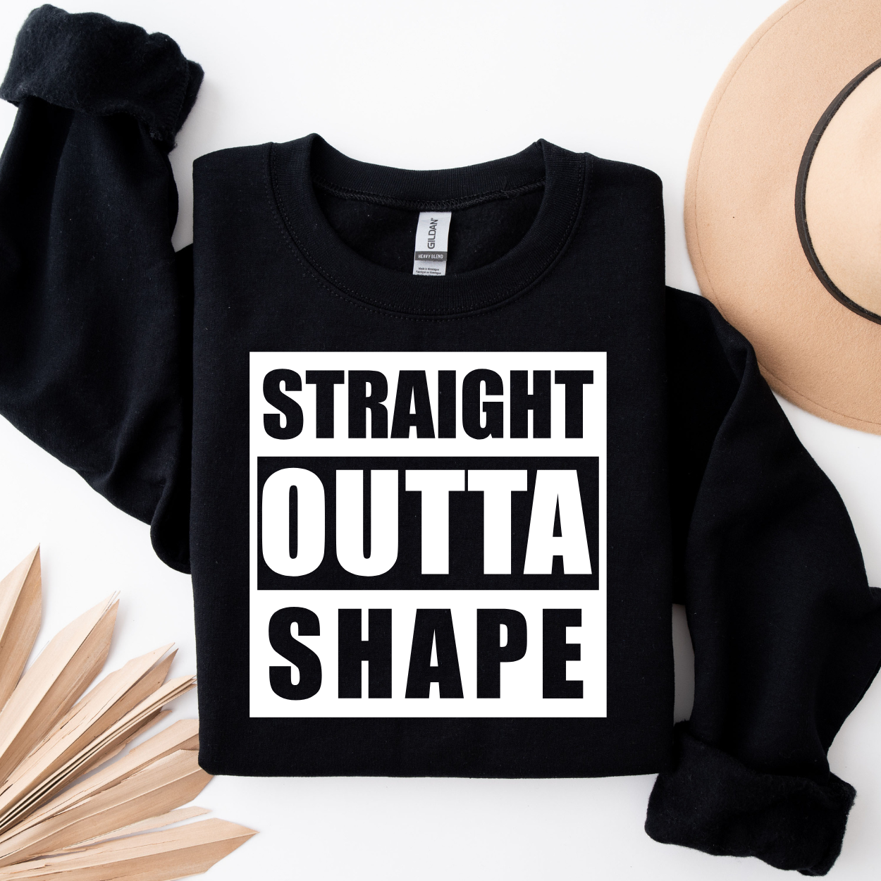 Straight Outta Shape SVG PNG JPG
