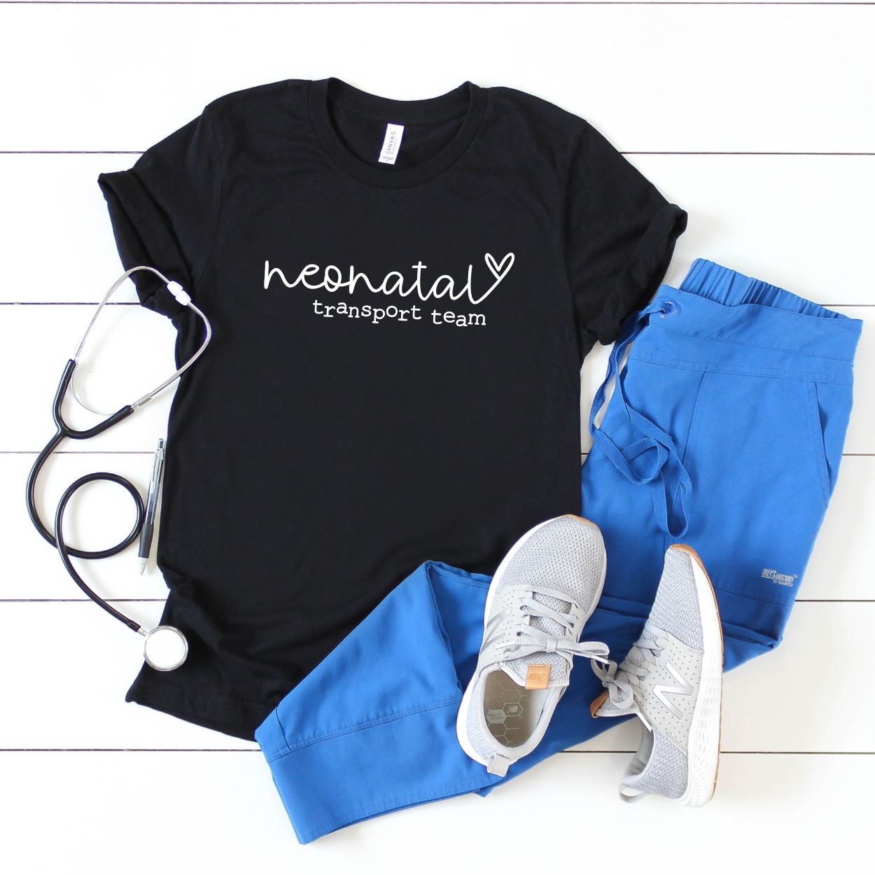 Hand Lettered Neonatal Transport Team SVG PNG JPG