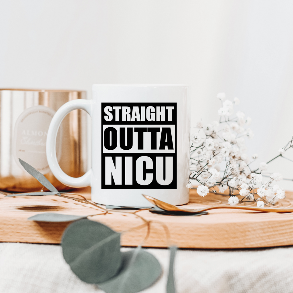 Straight Outta NICU SVG PNG JPG