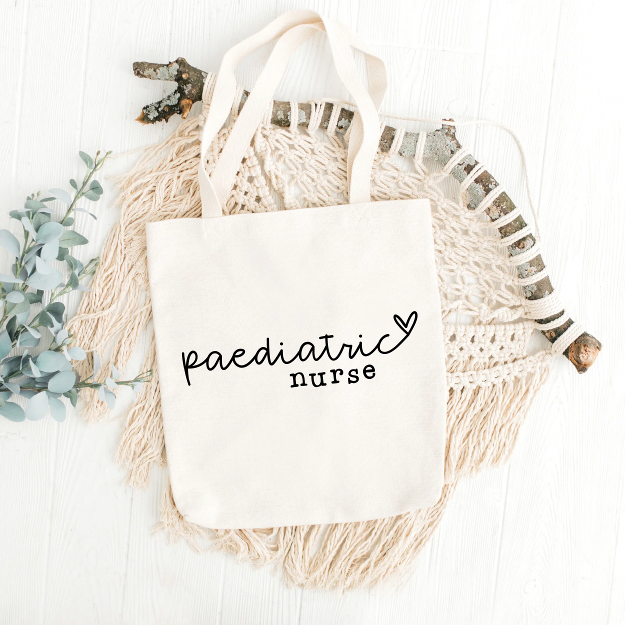 Hand Lettered Pediatric Nurse SVG PNG JPG