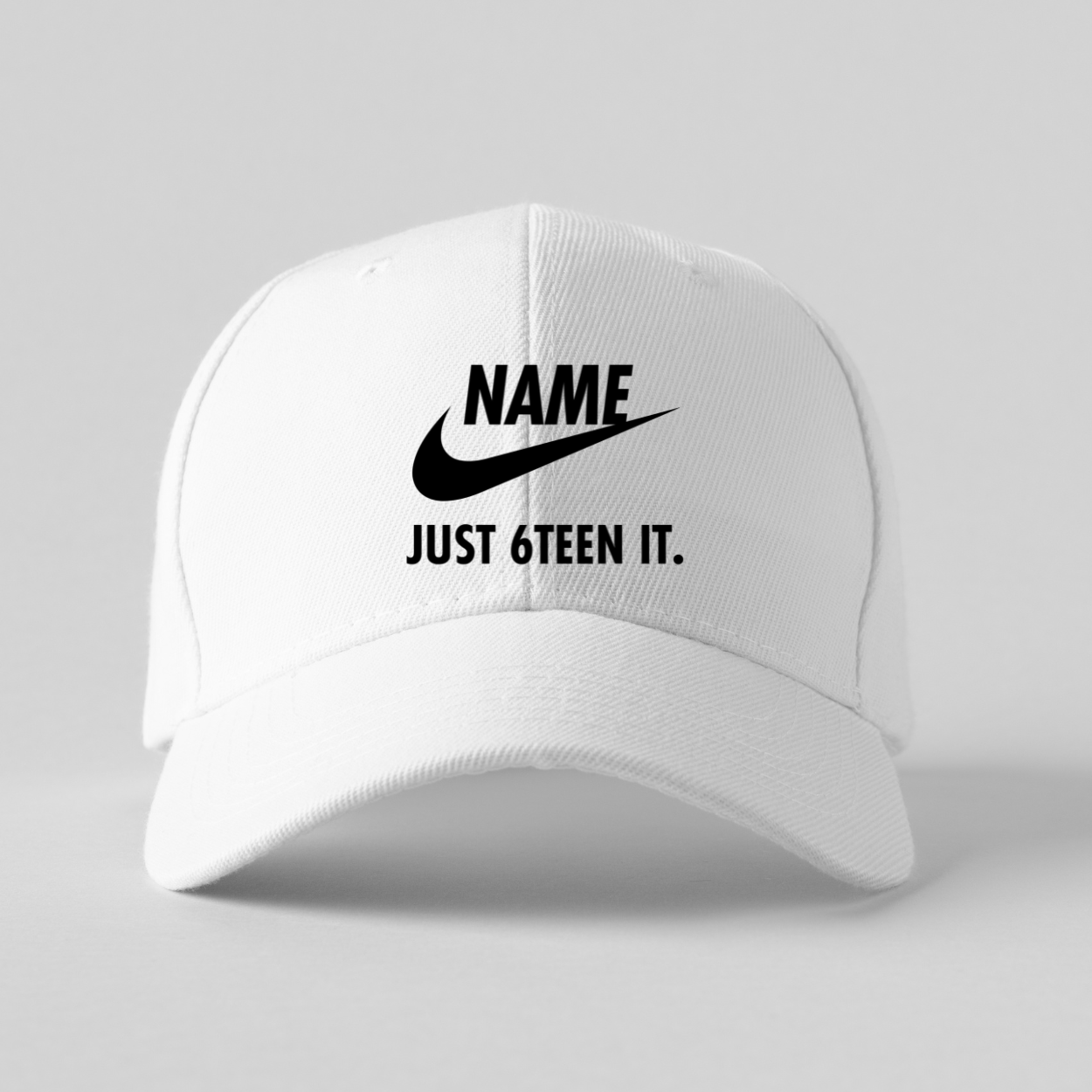 Custom Just 6Teen It Swoosh Birthday SVG, PNG, JPEG