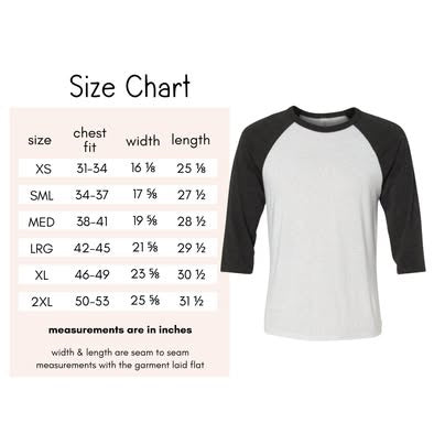 NICU Varsity 3/4 Raglan