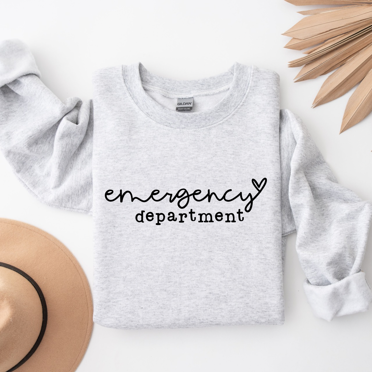 Hand Lettered Emergency Department SVG PNG JPG