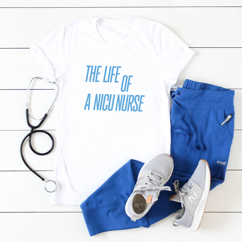 The Life of a NICU Nurse CANVA Frame