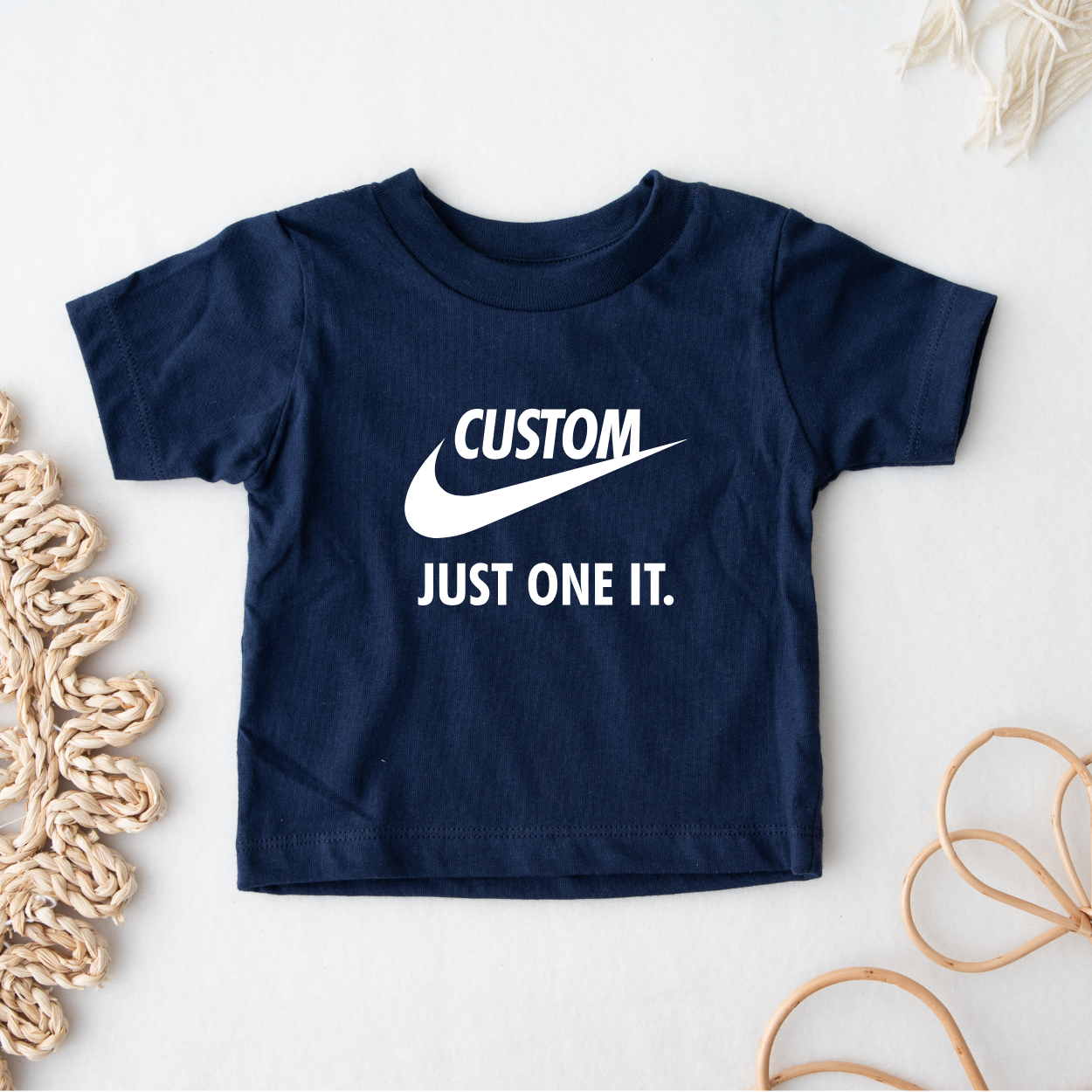 Custom Just ONE It Swoosh Birthday SVG PNG JPEG