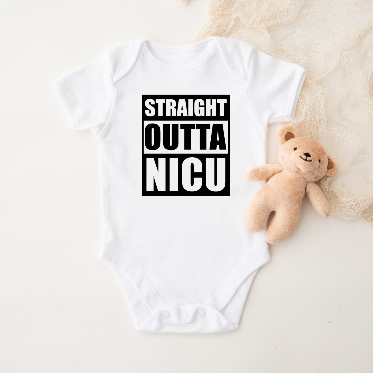 Straight Outta NICU SVG PNG JPG
