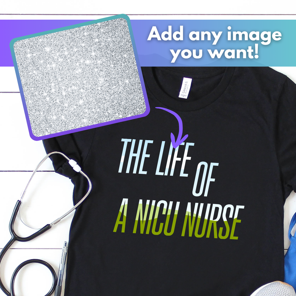The Life of a NICU Nurse CANVA Frame
