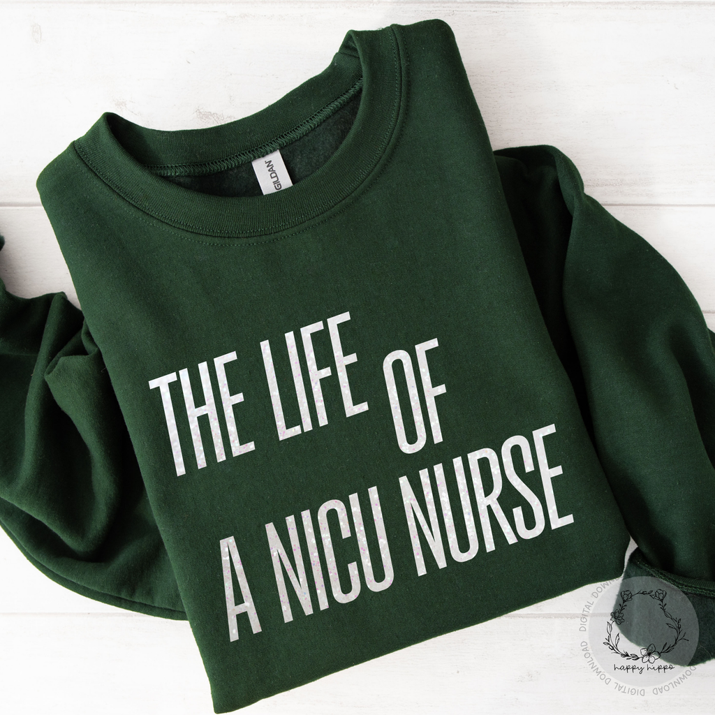 The Life of a NICU Nurse SVG